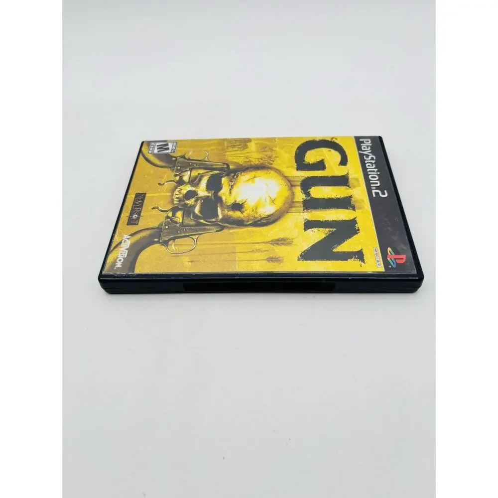 Gun (PlayStation 2, Ps2) Black Label CIB Complete Tested Works VG Condition